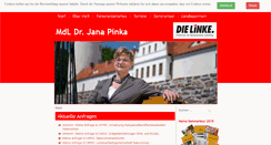 Desktop Screenshot of jana-pinka.de