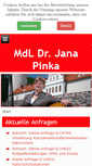 Mobile Screenshot of jana-pinka.de